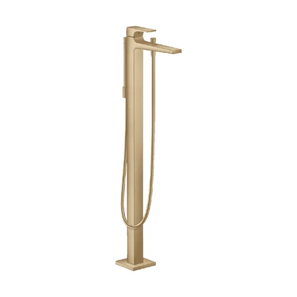 Смеситель для ванны напольный Hansgrohe Metropol 32532140, бронза