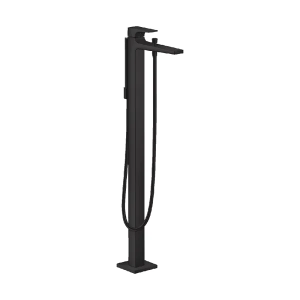 Смеситель для ванны напольный Hansgrohe Metropol 32532670, черный
