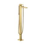 Смеситель для ванны напольный Hansgrohe Metropol 32532990, золотой