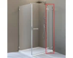 Фронтальная стенка Radaway Arta KDJ II Front wall 323 R правая 386042-03-01R, хром