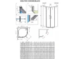 Комплект боковых стенок Radaway Idea PDD Walls 90L/90R 387140-01-01, хром — изображение 2