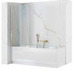 Шторка на ванную Rea Elegant Gold 80 W5601 — изображение 2