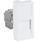 Розетка DEC RJ45 FTP кат.5e, 1мод., бел. (22.5х45мм), серия (тип) DEC — изображение 2