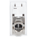 Розетка DEC RJ45 FTP кат.5e, 1мод., бел. (22.5х45мм), серия (тип) DEC — изображение 3