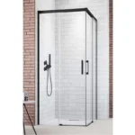 Левая часть душевой кабины Radaway Idea Black KDD 100 Left 387062-54-01L, черный