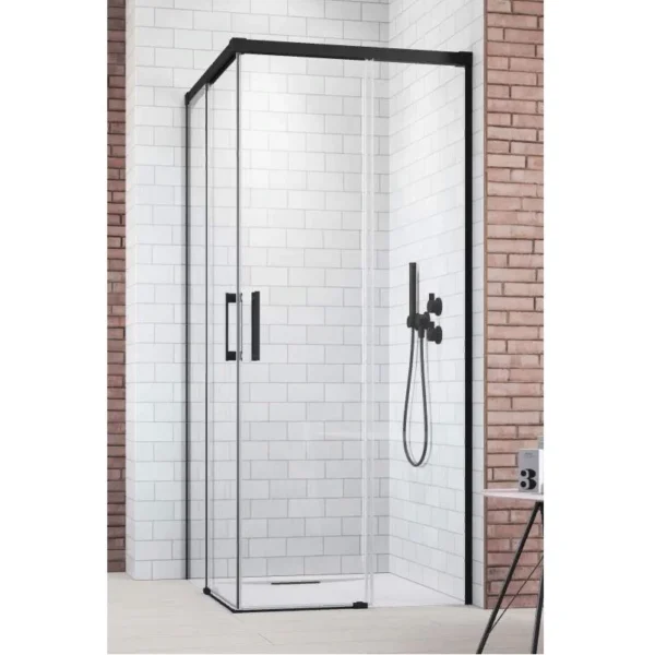 Правая часть душевой кабины Radaway Idea Black KDD 120 Right 387064-54-01R, черный