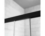 Правая часть душевой кабины Radaway Idea Black KDD 120 Right 387064-54-01R, черный — изображение 2
