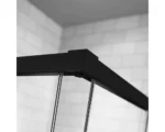 Правая часть душевой кабины Radaway Idea Black KDD 120 Right 387064-54-01R, черный — изображение 4