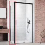 Боковая стенка Radaway Idea Black S1 80 Left 387051-54-01L, черный