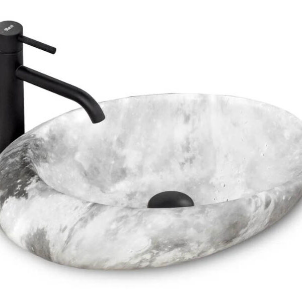 Умывальник Rea Roxy C Stone L.Grey U6651