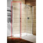Боковая стенка Radaway Espera KDJ S 100 L левая 380140-01L, хром