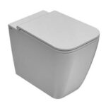 Унитаз приставной Globo Stone ST001BI