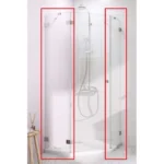 Боковые стенки Radaway Essenza Pro PTJ Wall 100 Z x 100 S стекло прозрачное 10100300-01-01, хром
