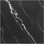 Душевой поддон Rea Magnum Carrara Black 90x90 K7008