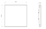 Клавиша 1-я, матовый карбон, серия DA — изображение 3