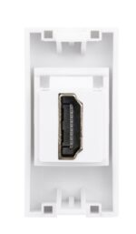 Розетка HDMI, 1мод., бел. (22.5х45мм) — изображение 3