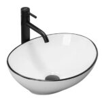 Умывальник Rea Sofia Black Edge U3217