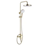 Душевая система Rea Bloom gold white P9529