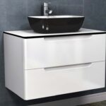 Тумба подвесная Vela Венеция 80П белый глянец TU27065