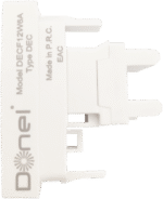 Розетка DEC RJ45 UTP кат.6a, 1мод., бел. (22.5х45мм) — изображение 3
