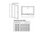 Душевая дверь Radaway Premium Plus DWJ 150x190 33343-01-06N, хром — изображение 3