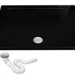 Душевой поддон Rea Savoy Black 80x100 K4087