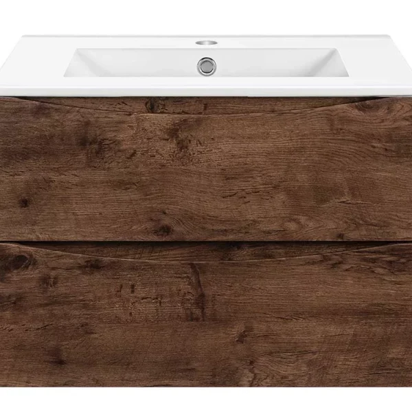 Тумба подвесная Vincea Mia Slim 600 R.Wood VMC-2MC600S1RW