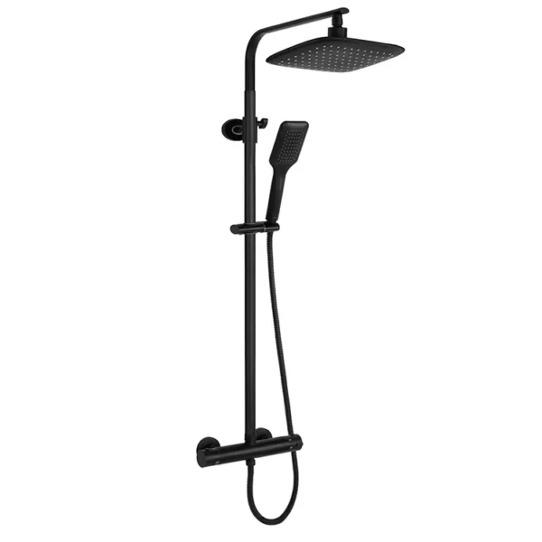 Душевая система Rea Tom black P7101