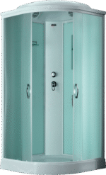 Душевая кабина Timo Eco TE-0709 Р 90x90 стекла матовые, профиль белый