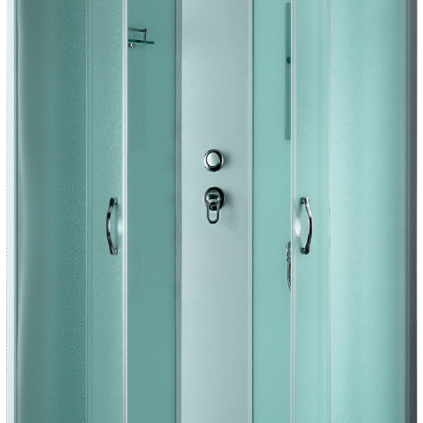 Душевая кабина Timo Eco TE-0709 Р 90x90 стекла матовые, профиль белый
