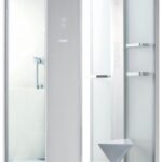 Душевая кабина Orans SR-89101 S 100x100 белая (левая) с турецкой баней