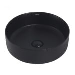 Умывальник Abber Bequem AC2108MB 36x36 черный матовый