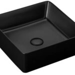 Умывальник Uptrend Hestia TR41120-U18 38,5x38,5 черный матовый