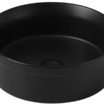 Умывальник накладной Abber Bequem AC2103MB 40x40 черный