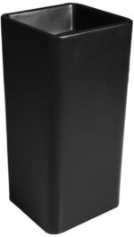 Умывальник напольный Santiline SL-4013MB 40,5x40,5 черный матовый