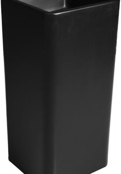 Умывальник напольный Santiline SL-4013MB 40,5x40,5 черный матовый
