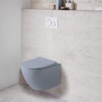 Унитаз подвесной Vincea Globo VT1-14SMO с сиденьем soft-close океан матовый