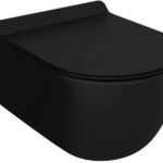 Унитаз подвесной Bocchi V-Tondo Compacto Rimless 1417-004-0129 36x49 черный матовый