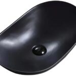 Умывальник накладной Gid Bm9811 61x37 черный