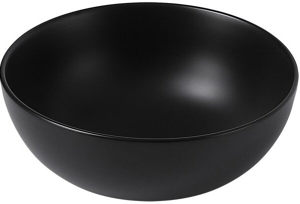 Умывальник накладной Abber Bequem AC2105MB 36x36 черный матовый