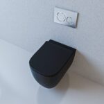 Унитаз подвесной Esbano GARANT MB 35x51 SoftClose черный матовый — изображение 4