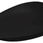 Умывальник накладной ABBER Bequem AC2117MB 59x36 черный матовый