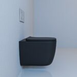 Унитаз подвесной Esbano GARANT MB 35x51 SoftClose черный матовый — изображение 2