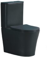 Унитаз-компакт CeruttiSpa MB CT9244 62x36,5 черный матовый