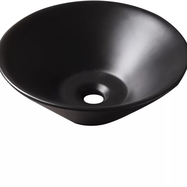 Умывальник Gid N9102bg 42x42 черный графит