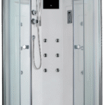 Душевая кабина Timo Lux T-7709(New) 90x90 стекла прозрачные, профиль хром