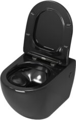 Унитаз подвесной Grossman GR-4411blackS 55x36,5 черный глянцевый — изображение 4