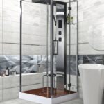 Душевая кабина Acquazzone Nikita 90SW 90x90 с турецкой баней (дверь справа)