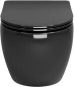 Унитаз подвесной Grossman GR-4411blackS 55x36,5 черный глянцевый — изображение 3