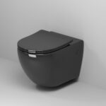 Унитаз подвесной Grossman GR-4411blackS 55x36,5 черный глянцевый — изображение 5